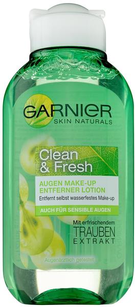 Eigenschaften & Allgemeine Daten Garnier Clean & Fresh Augen Make-up Entferner Lotion (150ml)