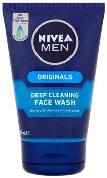 Nivea Men Deep Cleaning Face Wash For Men (100ml)