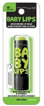 Maybelline Baby Lips Moisturising Lip Balm Minty Sheer (4 g)
