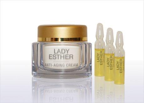 Lady Esther Anti-Aging Cream inkl. 3 Ampullen (50ml)
