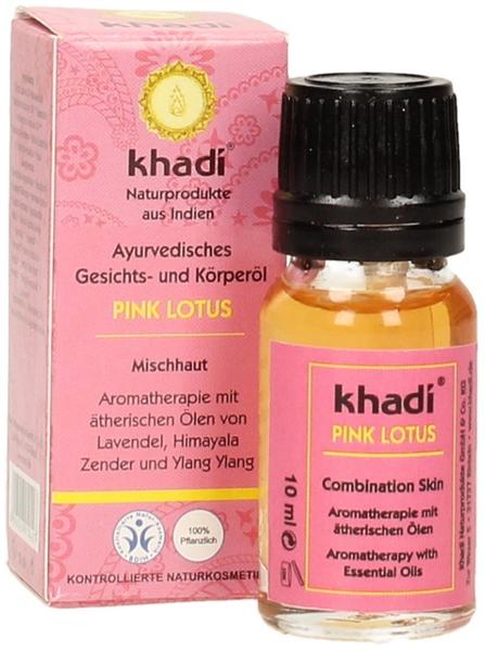 Khadi Naturprodukte Pink Lotus Gesichts- und Körperöl (10ml)