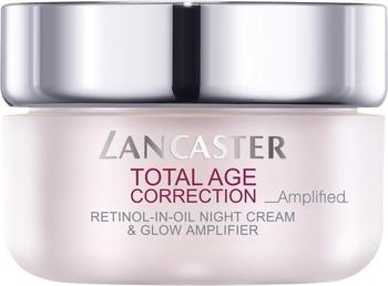 Lancaster Beauty Total Age Correction Amplified Retinol-in-Oil Night Cream & Glow Amplifier SPF 15 (50ml)