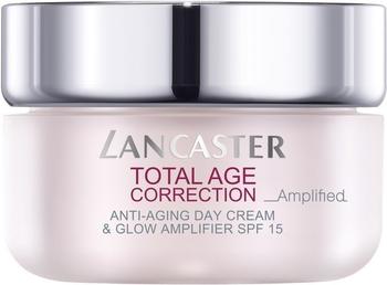Lancaster Beauty Total Age Correction Amplified Anti-Aging Day Cream & Glow Amplifier SPF15 (50ml)