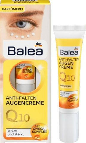 Balea Q10 Anti-Falten Augencreme für anspruchsvolle Haut (15ml)