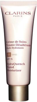 Clarins Crème de Soins Multi-Hydratante teintée SPF 15 - 01 Sand (50ml)