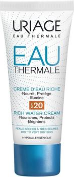Uriage Eau Thermal Rich Water Cream SPF20 (40 ml)