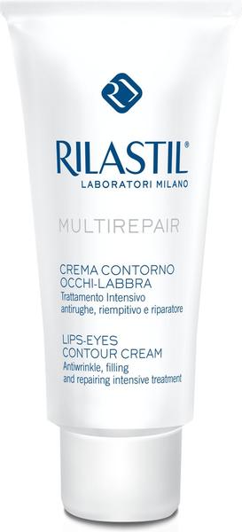 Rilastil Multirepair Lips Eyes Contour Cream (15ml)