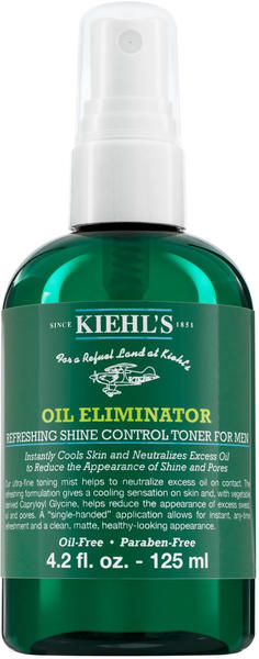 Kiehl’s Oil Eliminator Refreshing Shine Control Toner for Men (125ml)