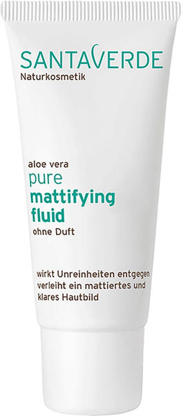Santaverde Aloe Vera Pure Mattifying Fluid ohne Duft (30ml)