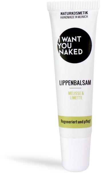 I Want You Naked Lippenbalsam Melisse & Limette (10ml)