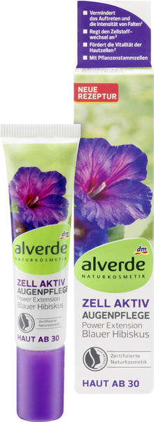 Alverde Zell Aktiv Augenpflege Blauer Hibiskus (15ml)