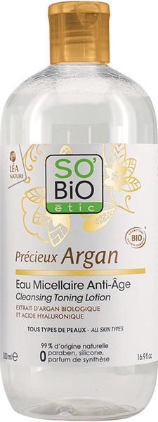 SO’Bio étic Cleansing toning lotion (500 ml)
