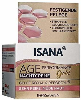 Isana Age Performance Gold Nachtcreme (50ml)