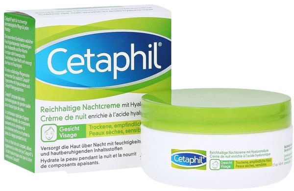 Galderma Cetaphil reichhaltige Nachtcreme mit Hyaluronsäure (48ml)