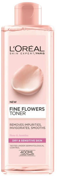 L'Oréal Fine Flowers Toner dry and sensitive (400 ml)