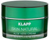 KLAPP 1191, KLAPP Skin Natural Aloe Vera Cream 50 ml, Grundpreis: &euro; 739,80 / l