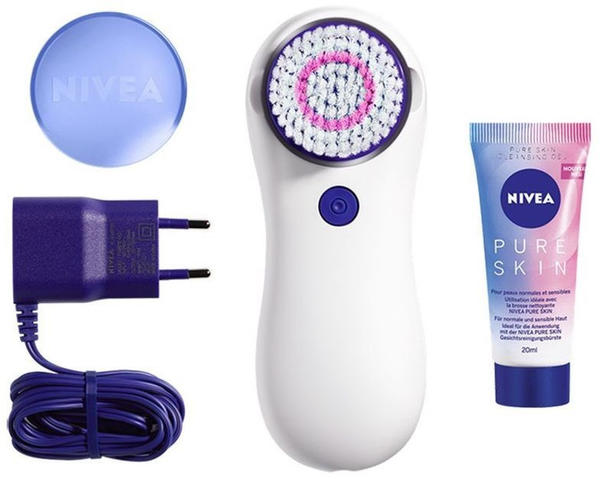 Nivea Pure Skin elektrische Gesichtsreinigungsbürste Starter Kit