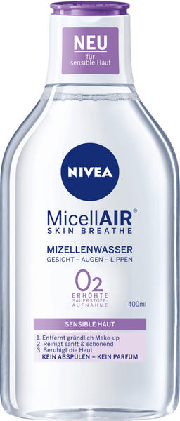 Nivea MicellAir Mizellenwasser sensible Haut (400ml)