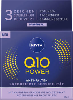 Nivea Q10 Power Sensitive Nachtcreme (50ml)