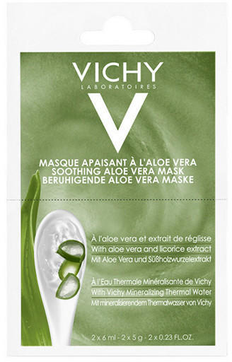Vichy Soothing Aloe Vera Mask (2 x 6 ml)