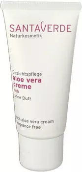 Santaverde Aloe Vera Creme Rich ohne Duft (30ml)