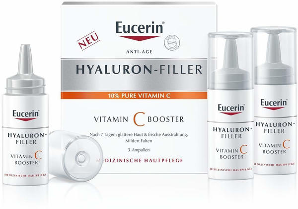 Eucerin Anti-Age Hyaluron-Filler Vitamin Booster (3x8 ml) Test TOP Angebote  ab 39,99 € (April 2023)