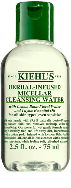 Kiehl’s Herbal-Infused Micellar Cleansing Water (75ml)