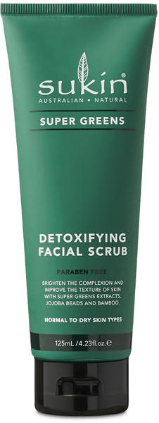 Sukin Super Greens Detoxifying Facial Scrub (125ml)