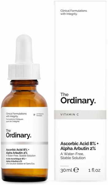 The Ordinary Ascorbic Acid 8% Alpha Arbutin 2% Solution (30ml)
