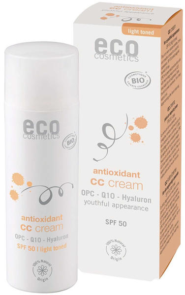 Eco Cosmetics Antioxidant CC Cream SPF 50 Hell (50ml)