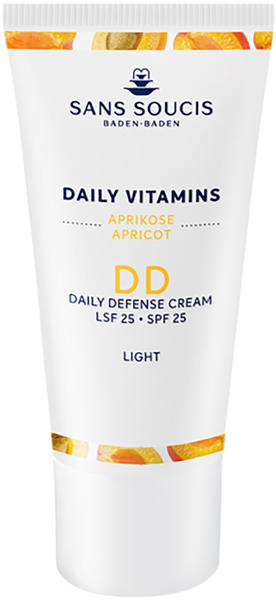 Sans Soucis Daily Vitamins Apricot DD Daily Defense Cream SPF 25 Light 30ml