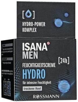 Isana Men Feuchtigkeitscreme Hydro 24h