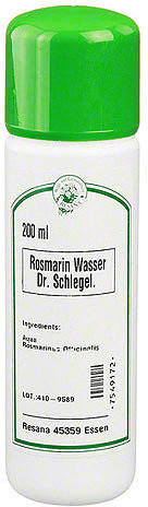 Resana Rosmarin Wasser Dr. Schlegel (200ml)