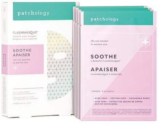 Patchology Flashmasque Soothe 5 minute sheet mask (4 pack)