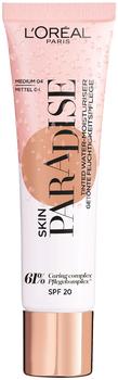L'Oréal Skin Paradise Tinted Water-Cream SPF20 (30ml) 04 Medium