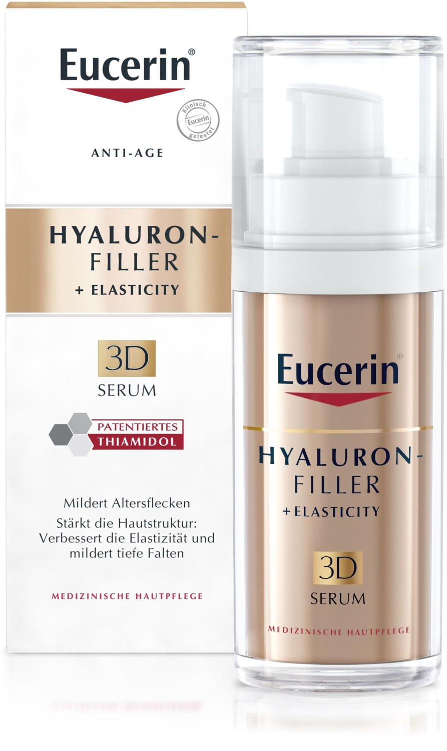 Eucerin Anti-Age Hyaluron Filler + Elasticity 3D Serum (30ml) Test TOP  Angebote ab 28,82 € (März 2023)