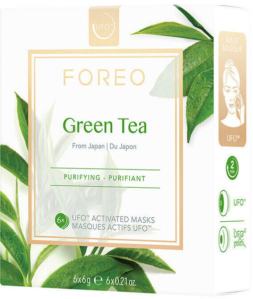 Foreo Ufo Tuchmaske Green Tea (6Stk.)