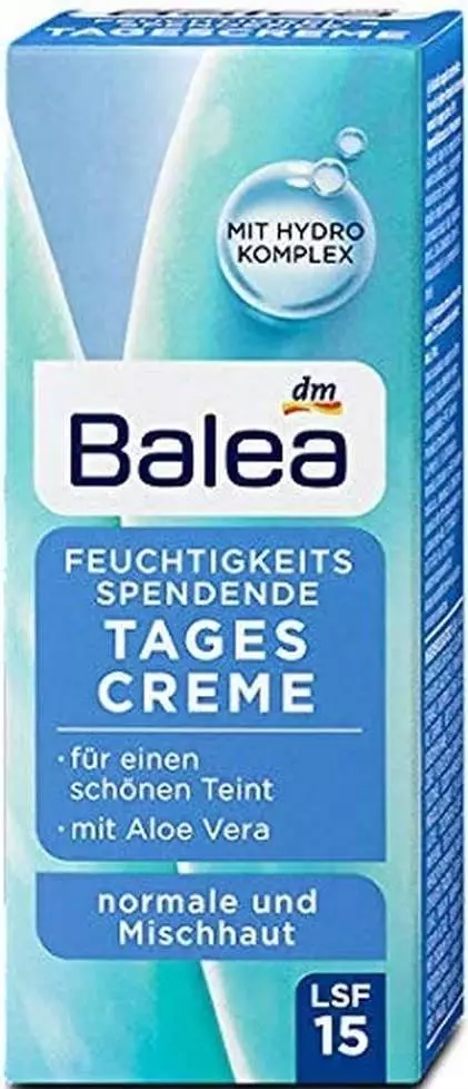 dm Balea Feuchtigkeitsspendende Tagescreme Test  ab 6,99
