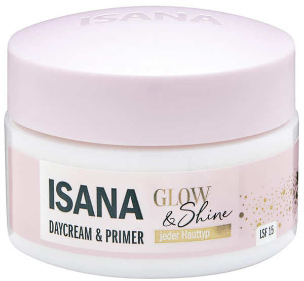 Isana Glow & Shine Daycream & Primer 50 ml Test Testbericht.de-Note: 30/100  vom (Oktober 2023)