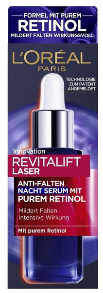 Eigenschaften & Allgemeine Daten L'Oréal Revitalift Laser Anti-Falten Nacht-Serum (30ml)