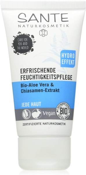 Sante Naturkosmetik Sante Feuchtigkeitspflege Bio-Aloe Vera & Chiasamen-Extrakt (50ml)