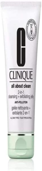 Clinique All About Clean 2-in-1 cleansing + exfoliating Jelly (150ml)