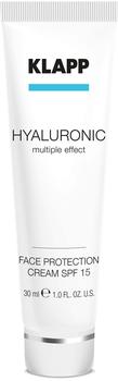 Klapp Hyaluronic Face Protection Cream SPF 15 (30ml)