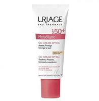 Uriage Roseliane CC Cream SPF 50+ CC Creme gegen R&ouml;tungen SPF 50+ Farbton Light Tint