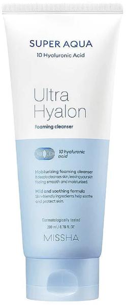 Missha Ultra Hyalron Foaming Cleanser (200ml)