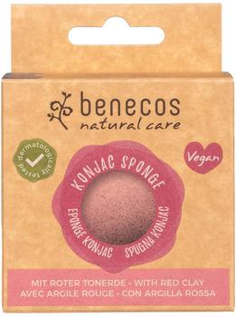 benecos Natural Konjac Sponge red clay
