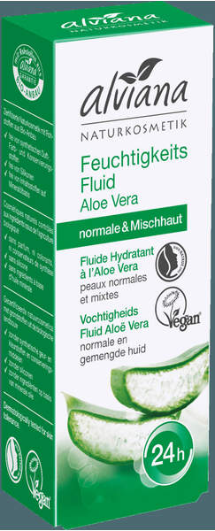 Alviana Feuchtigkeitsfluid Bio-Aloe Vera 30 ml