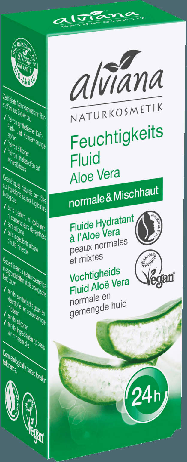 Alviana Feuchtigkeitsfluid Bio-Aloe Vera 30 ml Test  82/100 (gut)