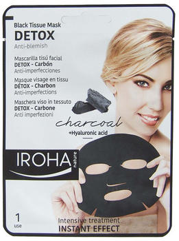 Iroha Detox schwarze Tuchmaske