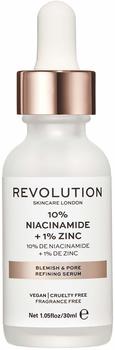 Revolution 10% Niacinamid +1% Zink verfeinerndes Serum (30ml)